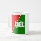 Mug Couleurs du drapeau national biélorusse (Devant gauche)