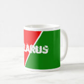 Mug Couleurs du drapeau national biélorusse (Devant droit)