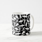 Mug Couleurs inversed par collage de surfer sur la (Devant droit)