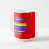 Mug Couleurs LGBT Pride (Devant gauche)