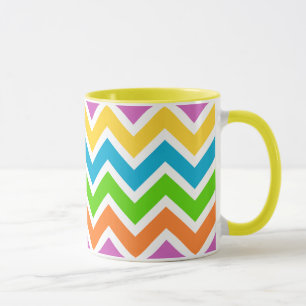 Mug Couleurs lumineuses Chevron