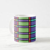 Mug Couleurs Lumineuses De Verre (Devant gauche)