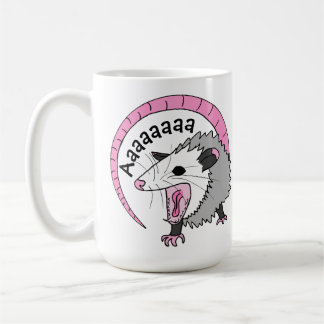 Mug Couleurs lumineuses d'opossum criard