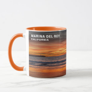 Mug Couleurs magnifiques du coucher de soleil - Marina