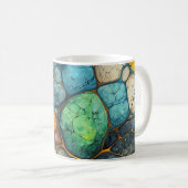 Mug couleurs marbrées (Devant droit)