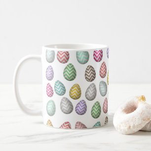 Mug Couleurs Motifs des oeufs de Pâques mignonnes
