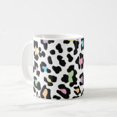 Mug Couleurs multiples Empreinte de léopard (Devant gauche)