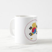 Mug Couleurs nationales de la Corée du Sud (Devant gauche)