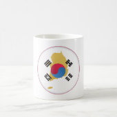 Mug Couleurs nationales de la Corée du Sud (Centre)