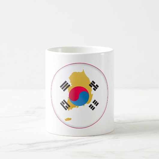 Mug Couleurs nationales de la Corée du Sud