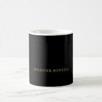 Couleurs Or Noir Professionnel Tendance Moderne No