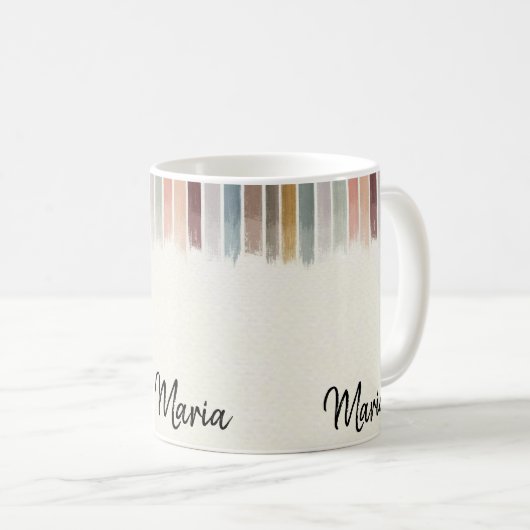 Mug Couleurs Pastel Brouillard (Devant droit)