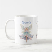 Mug Couleurs pastel de l'ange magique fée (Gauche)