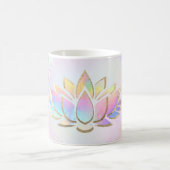 Mug couleurs pastel lotus (Centre)