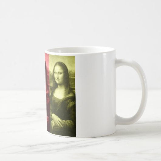 Mug Couleurs primaires Mona Lisa (Droite)