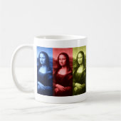 Mug Couleurs primaires Mona Lisa (Gauche)