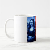 Mug Couleurs primaires Mona Lisa Poster de animal (Gauche)