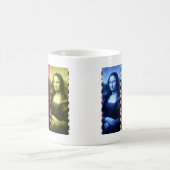 Mug Couleurs primaires Mona Lisa Poster de animal (Centre)