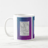 Mug Couleurs simples fractionnées Photo du cadre (Gauche)