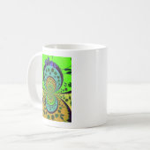 Mug Couleurs traditionnelles africaines Kaleidoscope A (Devant gauche)