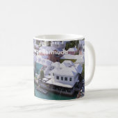 Mug Couleurs tropicales des Bermudes (Devant droit)
