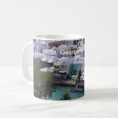 Mug Couleurs tropicales des Bermudes (Devant gauche)