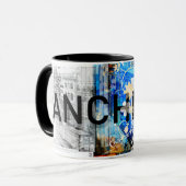 Mug Couleurs urbaines : Manchester (Devant gauche)