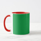 Mug Couleurs Vert Et Rouge Combo (Gauche)
