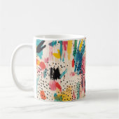 Mug Couleurs vives Motif Abstrait (Gauche)