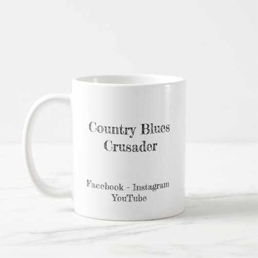 Mug Country Blues Crusader Classic Mug, 325 ml (Gauche)