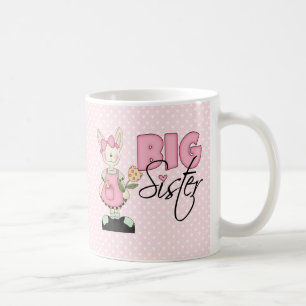 Mug Country Bunny Big Sister (rose)