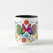 Mug Country Chic Coloré Rooster Motif (Centre)