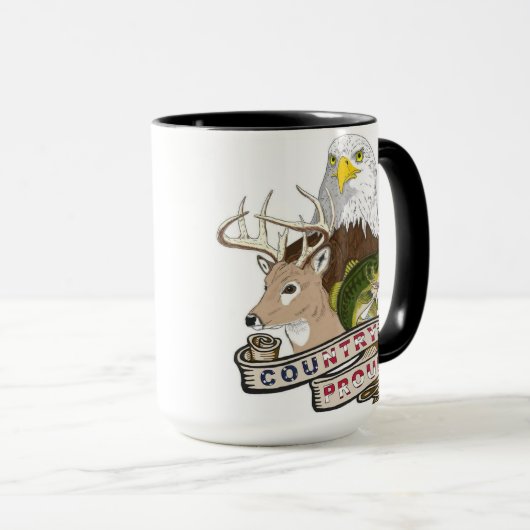 Mug "Country Fier" (Devant droit)