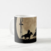 Mug Country Western Cowboy Roping (Devant gauche)