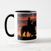 Mug Country Western Cowboy Roundup (Gauche)