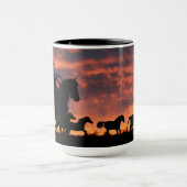 Mug Country Western Cowboy Roundup (Centre)