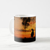 Mug Country Western Roping Cowboy (Devant gauche)