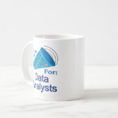 Mug Coup de chapeau aux analystes de données (Devant gauche)