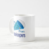 Mug Coup de chapeau aux femmes de ménage (Devant gauche)
