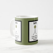 Mug Coup de coup - qui est là - pas Bob (Devant gauche)