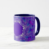 Mug Coup de soleil de pureté bleue (Devant droit)