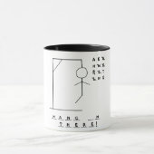 Mug "Coup dedans là !" Jeu de bourreau (Centre)
