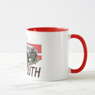 Mug Coupé 1941 de Plymouth avec le graphique et le