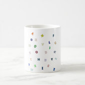 Mug Coupe Alphabet (Centre)