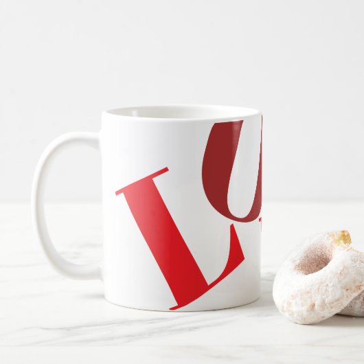 Mug Coupe AMOUR (Avec donut)