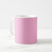Mug Coupe avec Arrière - plan rose (Devant gauche)