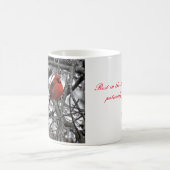 Mug Coupe avec Cardinal avec Écriture (Centre)