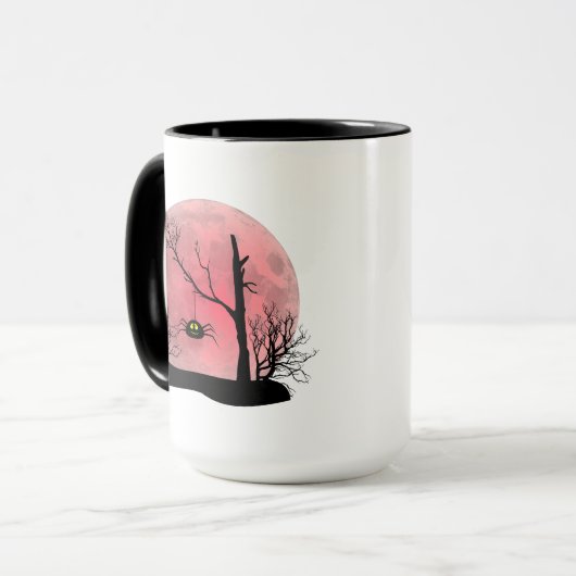 Mug Coupe avec imprimé Halloween (Devant gauche)