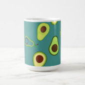 Mug Coupe Avocado été Vert dégradé Motif (Centre)