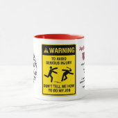 Mug Coupe-bec pour le spécialiste en application (Centre)